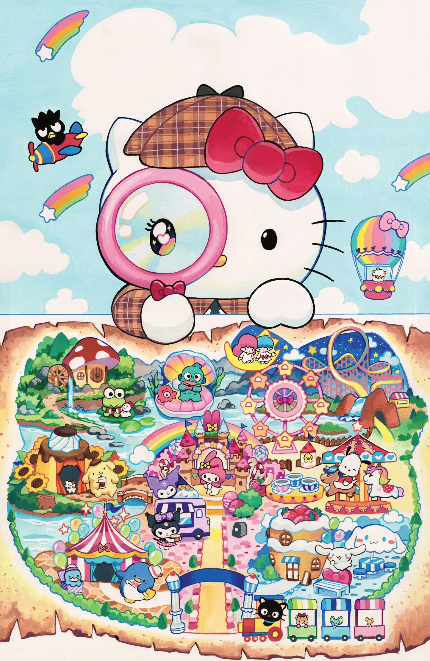 Hello Kitty And Friends Hello World! #1 A1 Cover Set Of 8 1:25 1:50 1:100 (08/12/2026) Idw - Golden Apple Comics