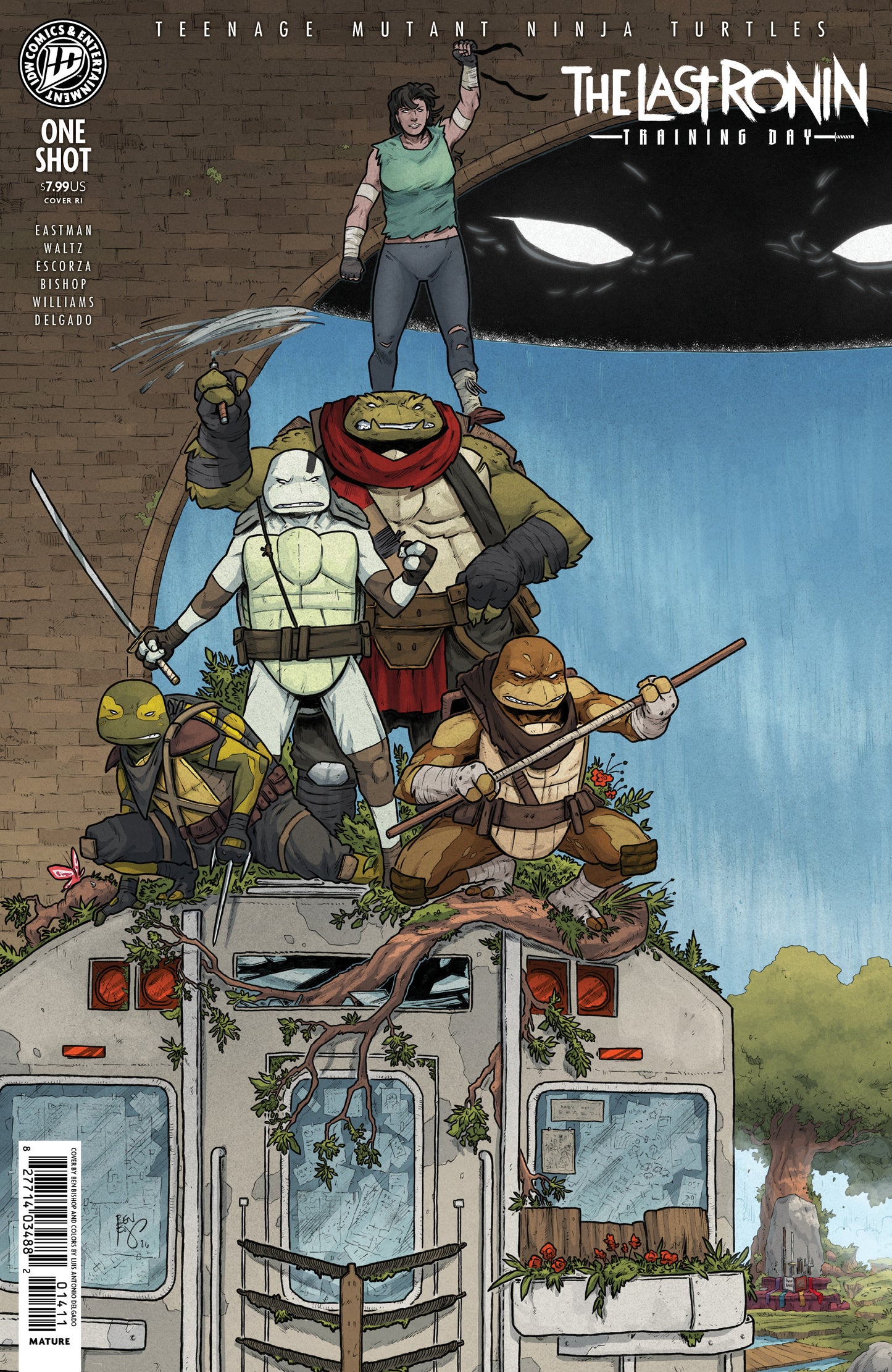 Teenage Mutant Ninja Turtles The Last Ronin Training Day A1 Cover Set Of 6 1:15 1:25 1:50 (07/15/2026) Idw - Golden Apple Comics