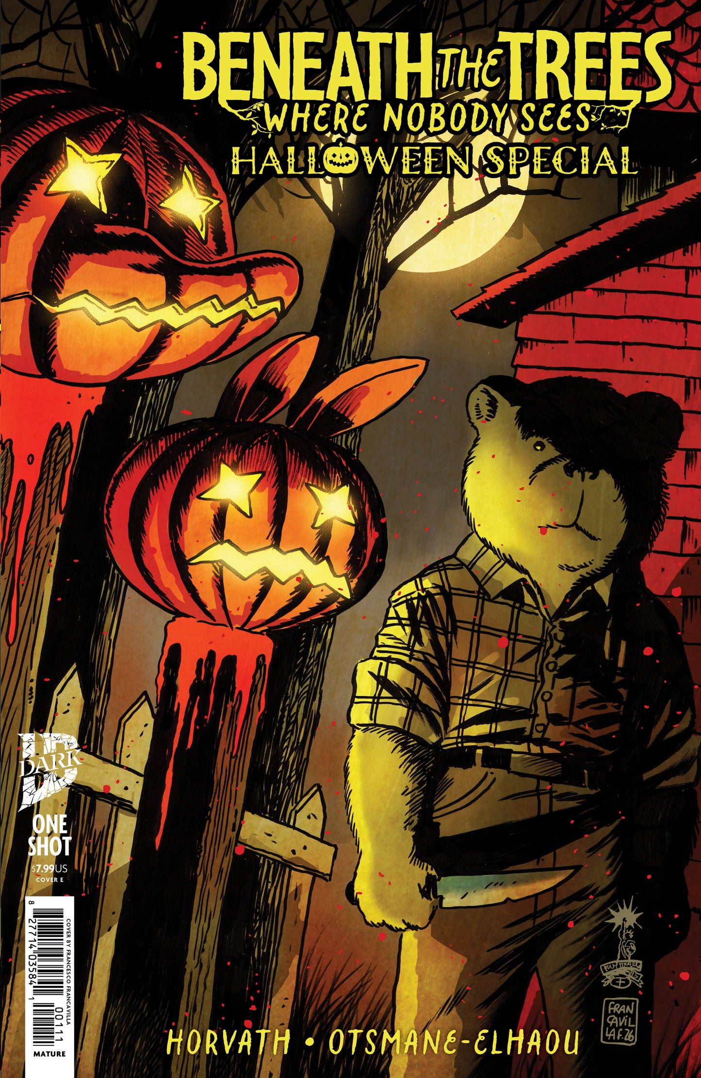 Beneath The Trees Where Nobody Sees Halloween Special A1 Cover Set Of 7 1:25 1:50 (10/07/2026) Idw