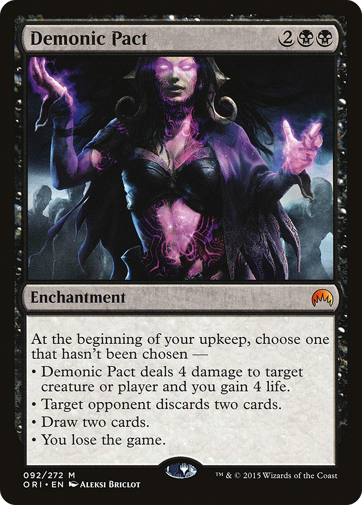 Demonic Pact (ORI-092) - Magic Origins