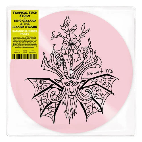 Tropical Fuck Storm & King Gizzard - Satanic Slumber Party [Pink Silkscreened]