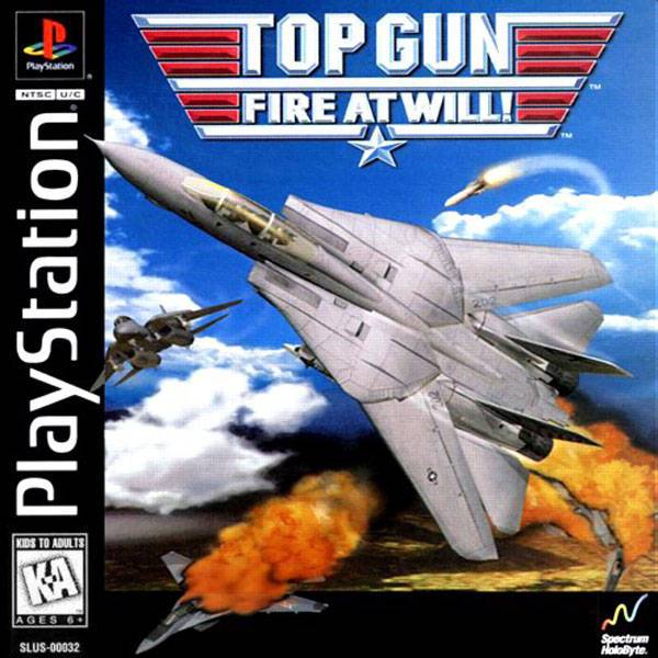 Top Gun Fire At Will (Playstation)