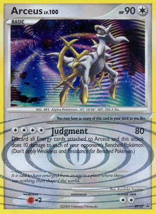 Arceus DP50/56 - Diamond and Pearl Promos Holofoil