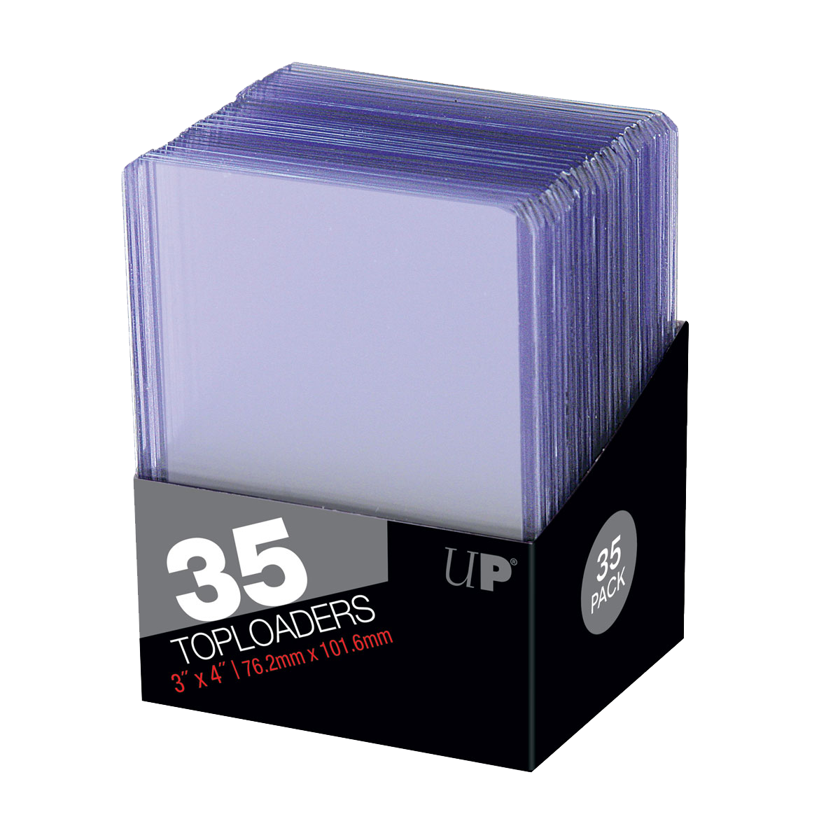 3" x 4" Clear Regular TOPLOADER® Sleeves (35ct) for Standard Size Cards