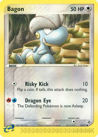 Bagon 050/97 - Dragon Reverse Holofoil