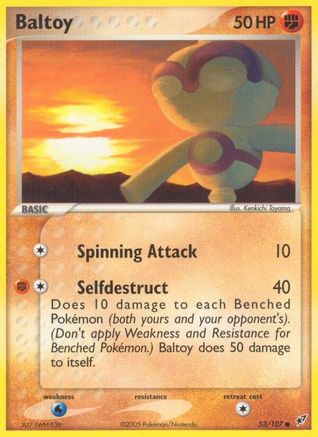 Baltoy 053/107 - Deoxys