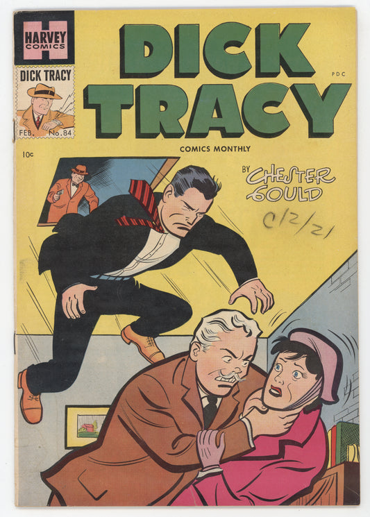 Dick Tracy Monthly 84 Harvey 1955 FN Chester Gould Joe Simon Choking