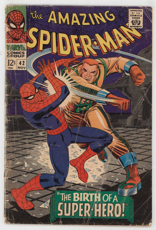 Amazing spider-Man 42 Marvel 1966 GD VG 1st Mary Jane John Romita Stan Lee
