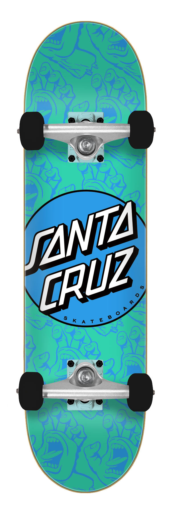 Santa Cruz Other Dot Hands Mini 7.75" Complete Skateboard