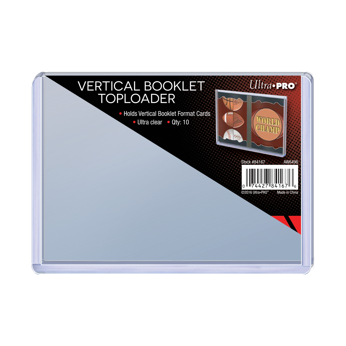 Vertical Booklet Card TOPLOADER® Sleeves (10ct)