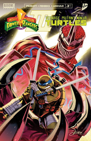 Mighty Morphin Power Rangers Teenage Mutant Ninja Turtles Iii #3 A Alessio Zonno (11/19/2025) Boom