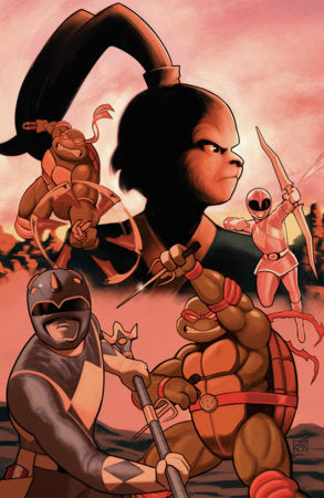 Mighty Morphin Power Rangers Teenage Mutant Ninja Turtles Iii #4 G 1:50 Virgin Jordan Gibson (01/21/2026) Boom