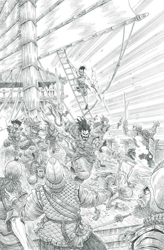 Brzrkr The Bleeding Tide #1 H 1:25 Virgin James Stokoe (11/26/2025) Boom