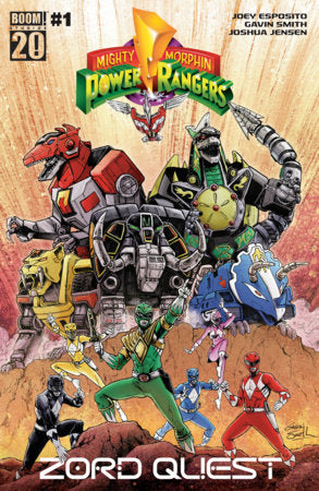 Mighty Morphin Power Rangers Zord Quest #1 A Gavin Smith (12/31/2025) Boom