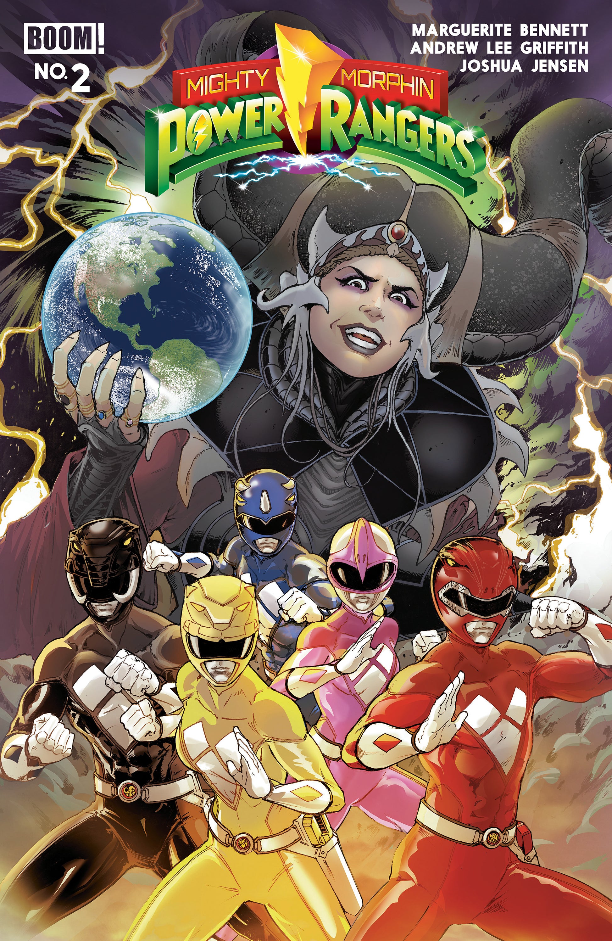 Mighty Morphin Power Rangers (2026) #2 B Griffith (07/15/2026) Boom - Golden Apple Comics