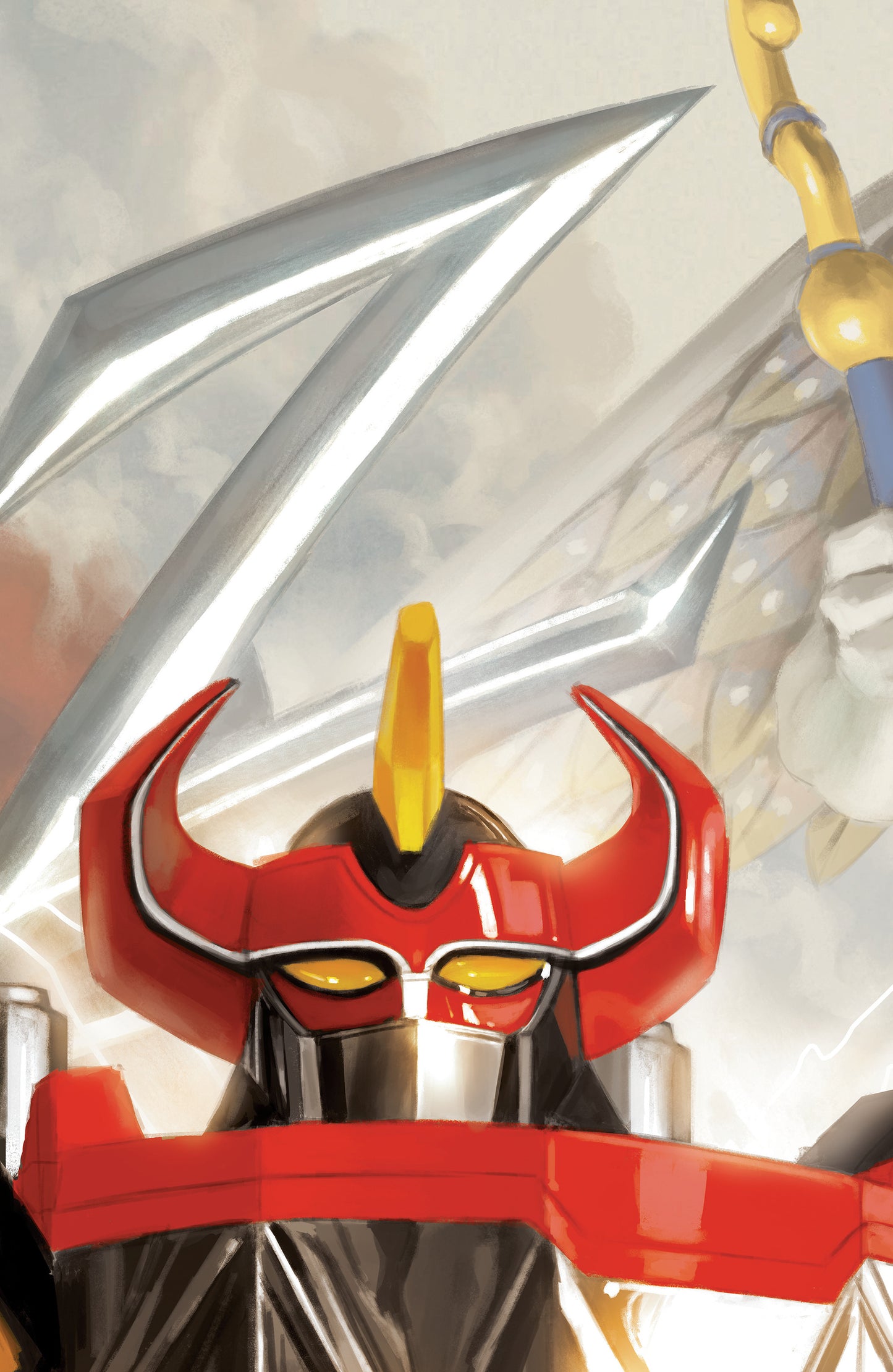 Mighty Morphin Power Rangers (2026) #2 C Megazord Connecting Virgin Mercado (07/15/2026) Boom - Golden Apple Comics