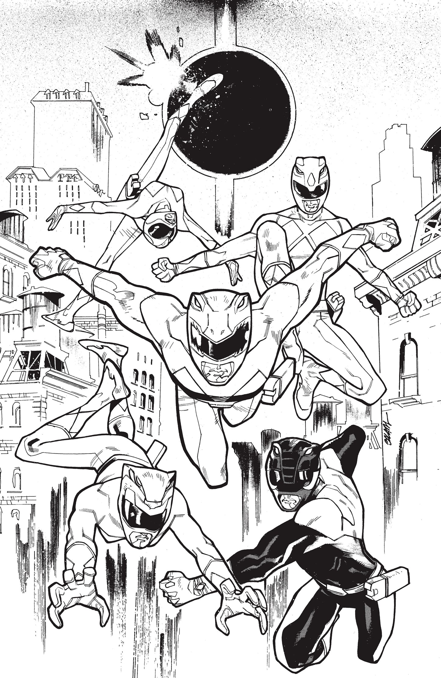 Mighty Morphin Power Rangers (2026) #2 A1 Cover Set Of 12 1:10 1:20 1:25 1:50 1:75 (07/15/2026) Boom - Golden Apple Comics