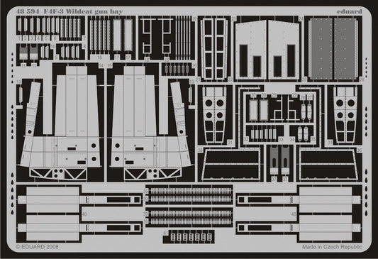 Eduard 48594 1/48 Aircraft- F4F3 Wildcat Gun Bay for HBO