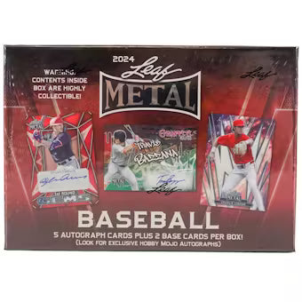 2024 Leaf Metal Baseball Hobby Box