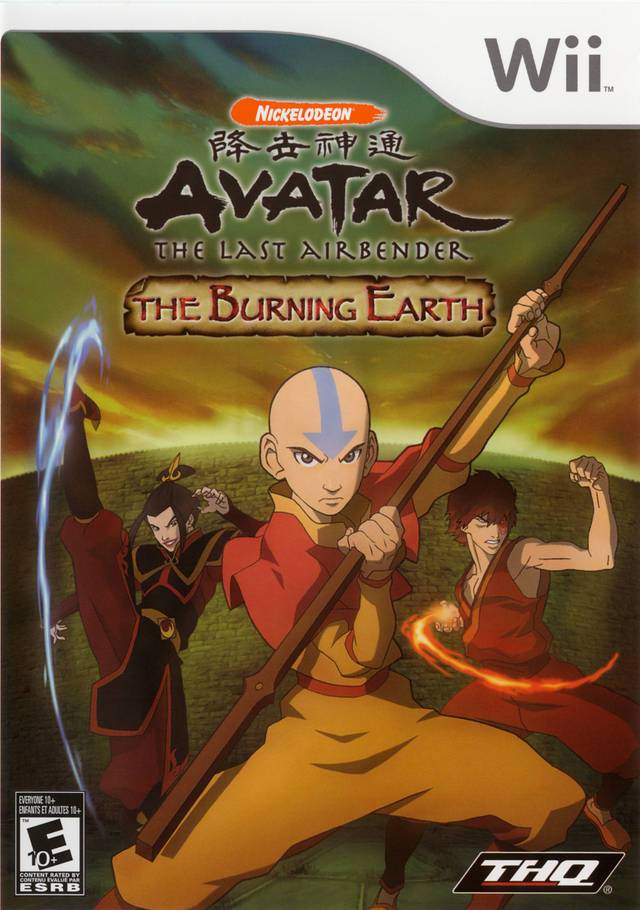 Avatar: The Last Airbender - The Burning Earth (Wii)