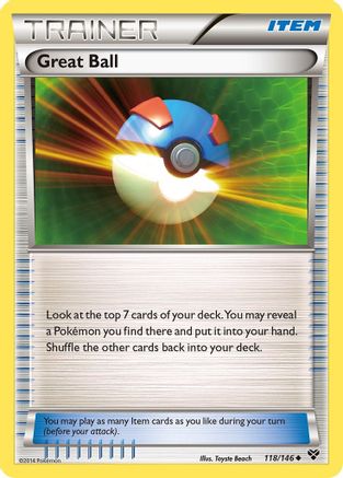 Great Ball 118/146 - XY Base Set