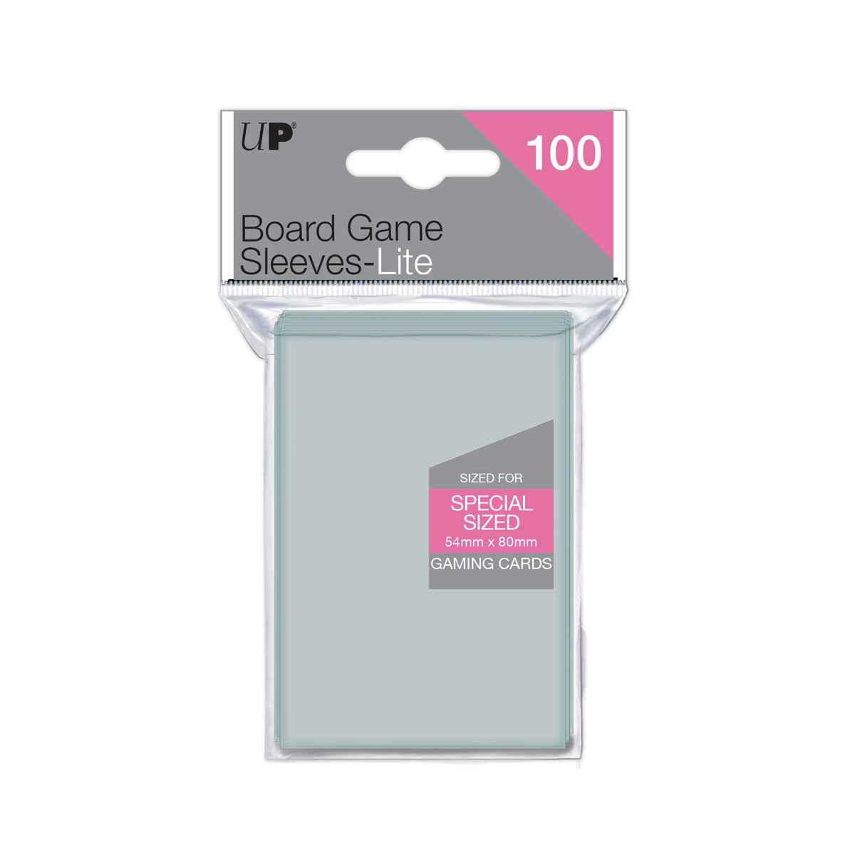 Special Sized Lite Board Game Sleeves (100ct) for 54mm x 80mm Cards