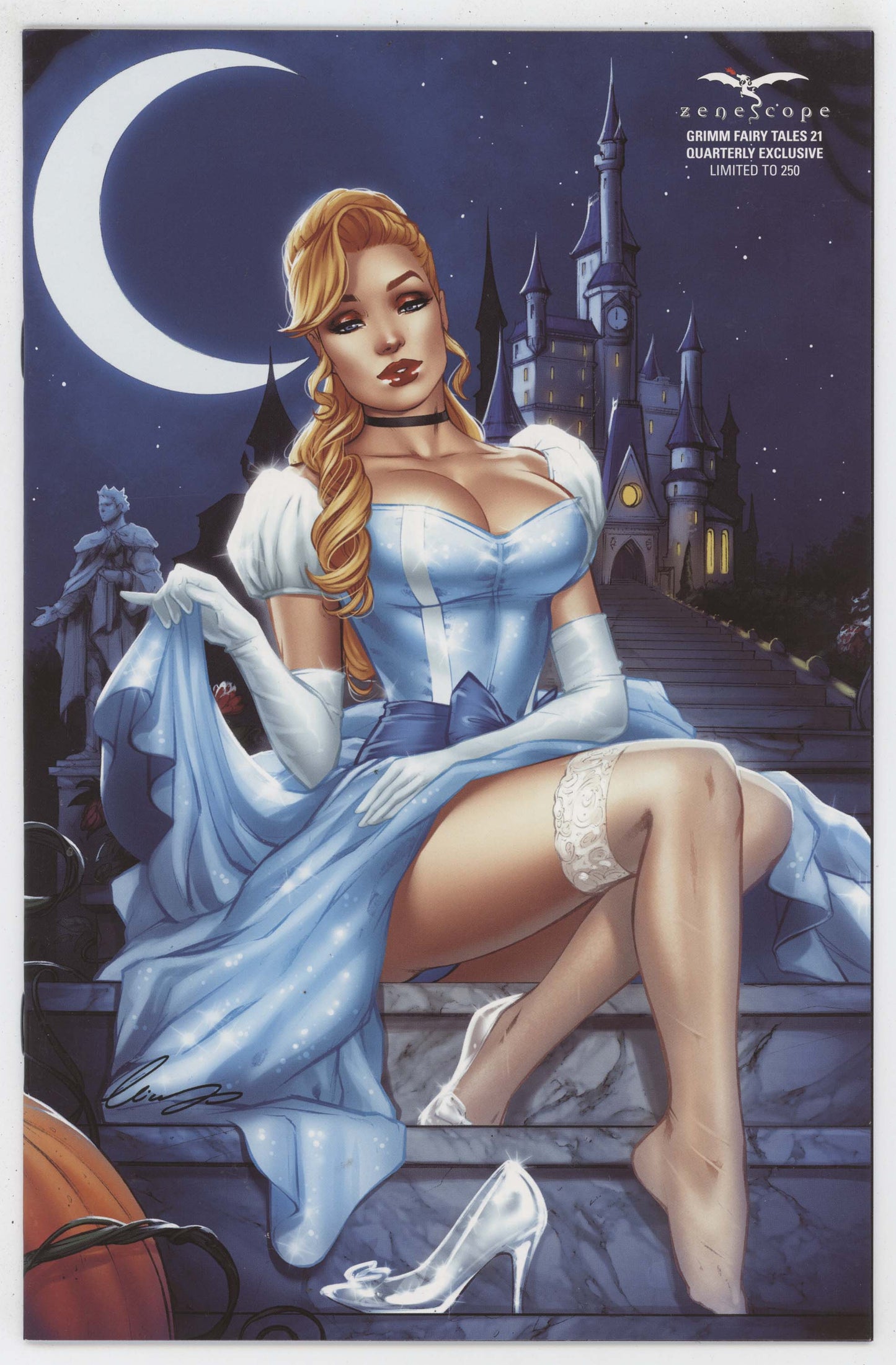 Grimm Fairy Tales 21 Zenescope 2018 NM- 9.2 Elias Chatzoudis  Cinderella Cosplay