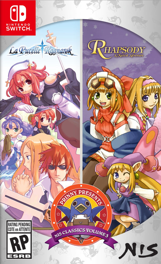 Prinny Presents: NIS Classics Volume 3: La Pucelle: Ragnarok / Rhapsody: A Musical Adventure! (Nintendo Switch)