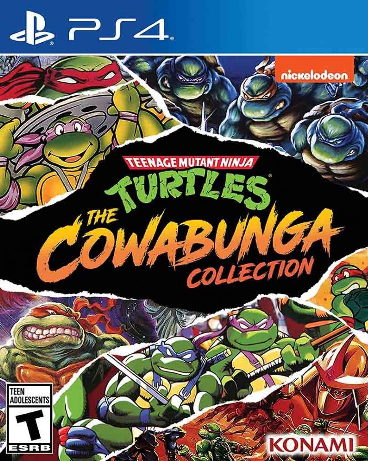 Teenage Mutant Ninja Turtles: The Cowabunga Collection (Playstation 4)