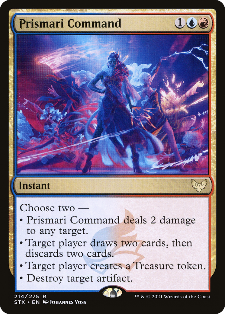 Prismari Command (STX-214) - Strixhaven: School of Mages