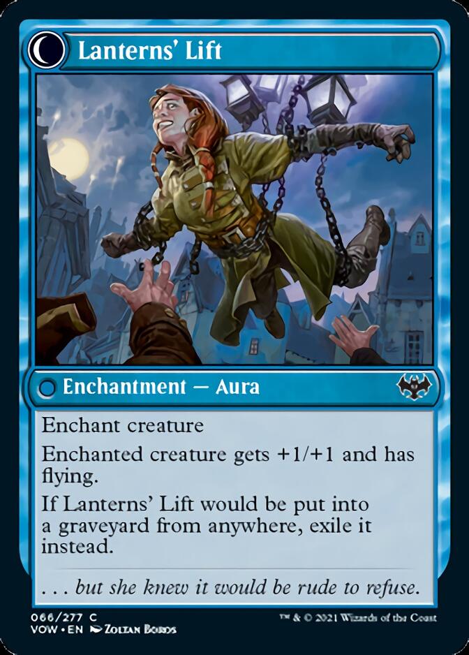 Lantern Bearer // Lanterns' Lift (VOW-066) - Innistrad: Crimson Vow: (Double Faced Transform)