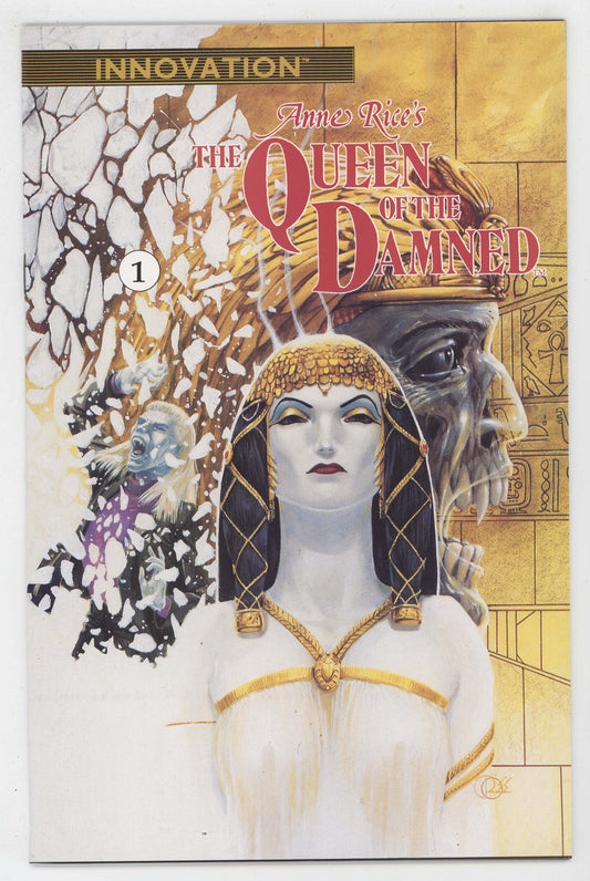 Queen Of The Damned 1 Innovation 1991 NM Anne Rice GGA