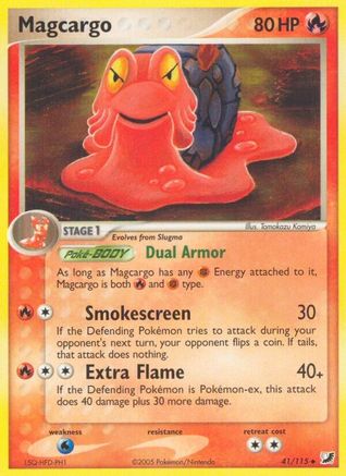 Magcargo 041/115 - Unseen Forces Reverse Holofoil