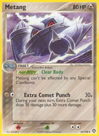 Metang 035/108 - Power Keepers Reverse Holofoil