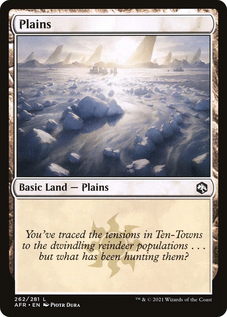 Plains (262) [Dungeons & Dragons: Adventures in the Forgotten Realms] Foil