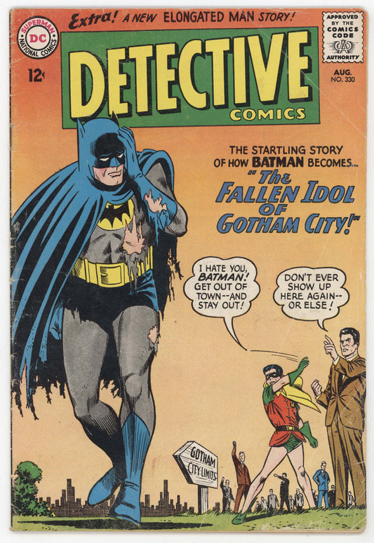 Batman Detective Comics 330 DC 1964 FN Carmine Infantino Robin Castle