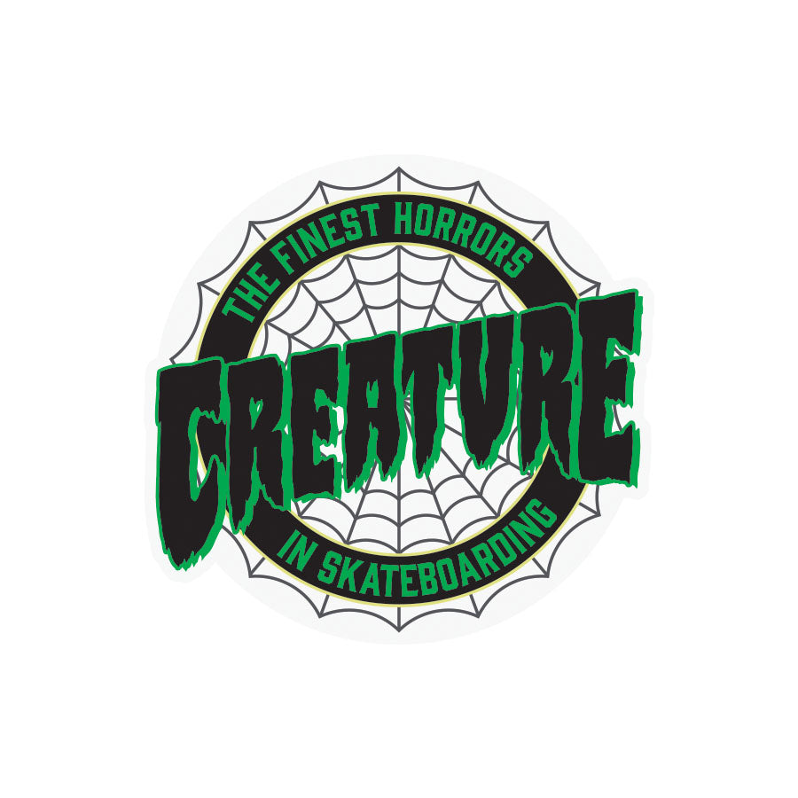 Creature Finest Web 3.125" Sticker