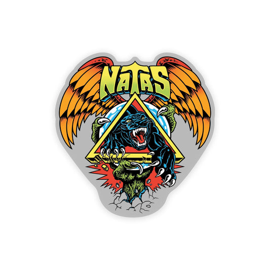 Santa Cruz Natas SC Panther Clear Sticker