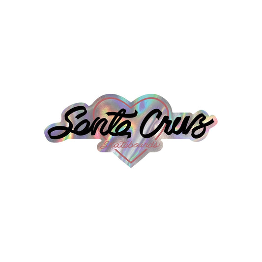 Santa Cruz Love Script Sticker
