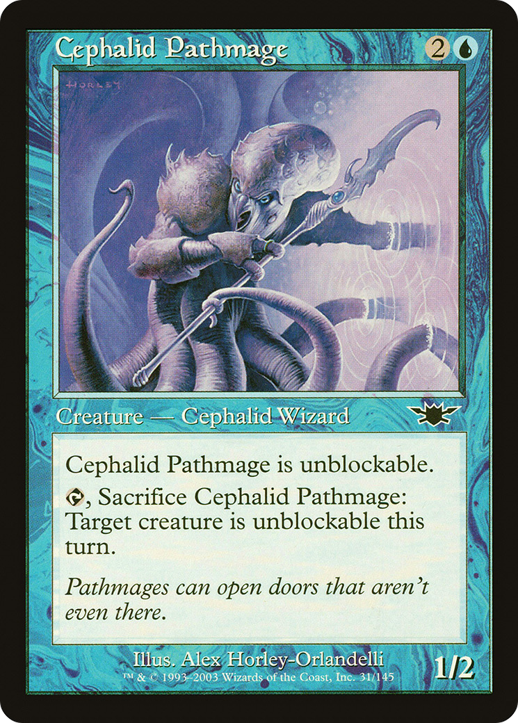 Cephalid Pathmage (LGN-031) - Legions