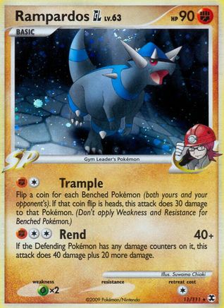 Rampardos GL 011/111 - Rising Rivals Holofoil