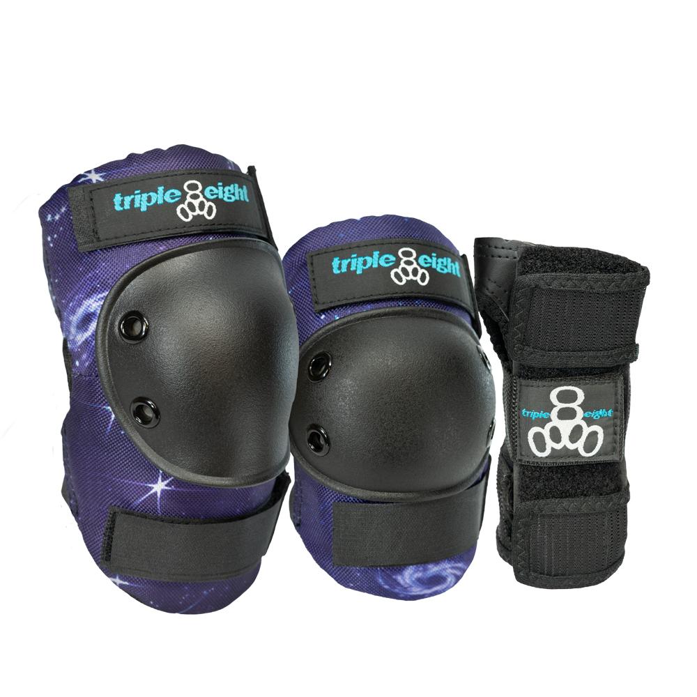 Triple Eight Saver Series 3-PACK Wrist Guards / Elbow Pads / Knee Pads