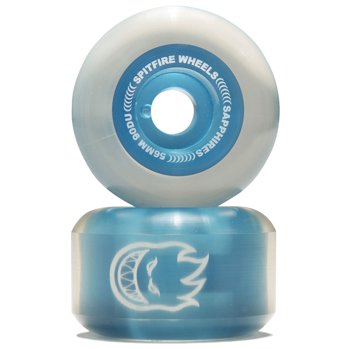 SPITFIRE SAPPHIRES CLEAR BLUE 56MM SKATEBOARD WHEELS