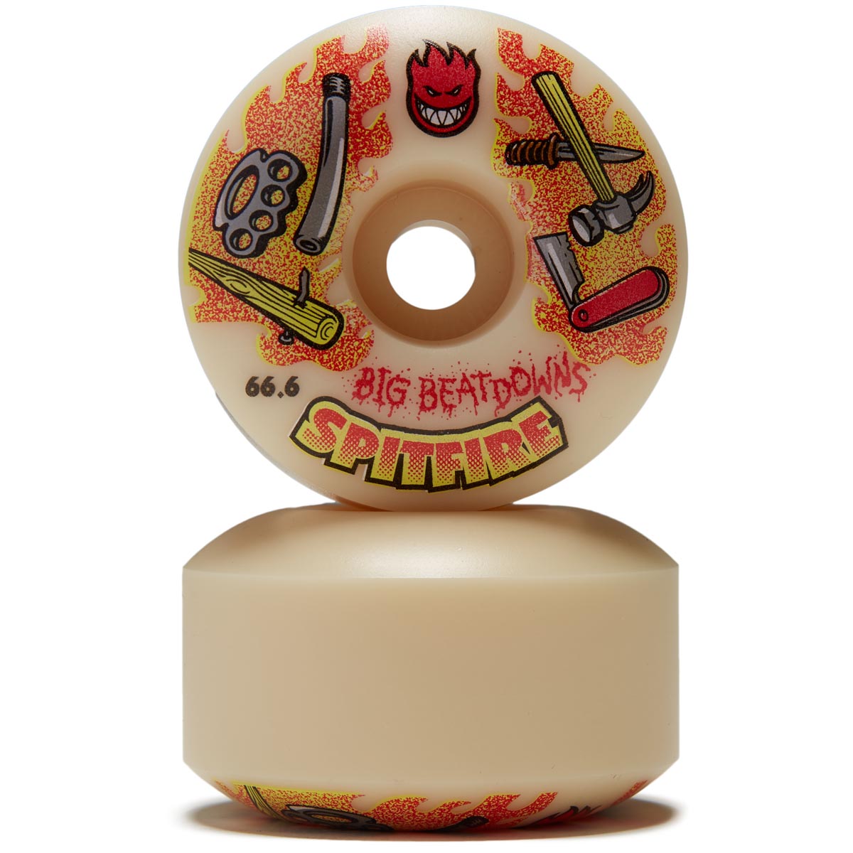 SPITFIRE F4 BIG BEATDOWNS CLASSIC 66.6MM SKATEBOARD WHEELS