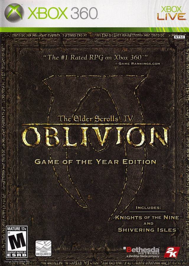 The Elder Scrolls IV: Oblivion Game of the Year Edition (Xbox 360)