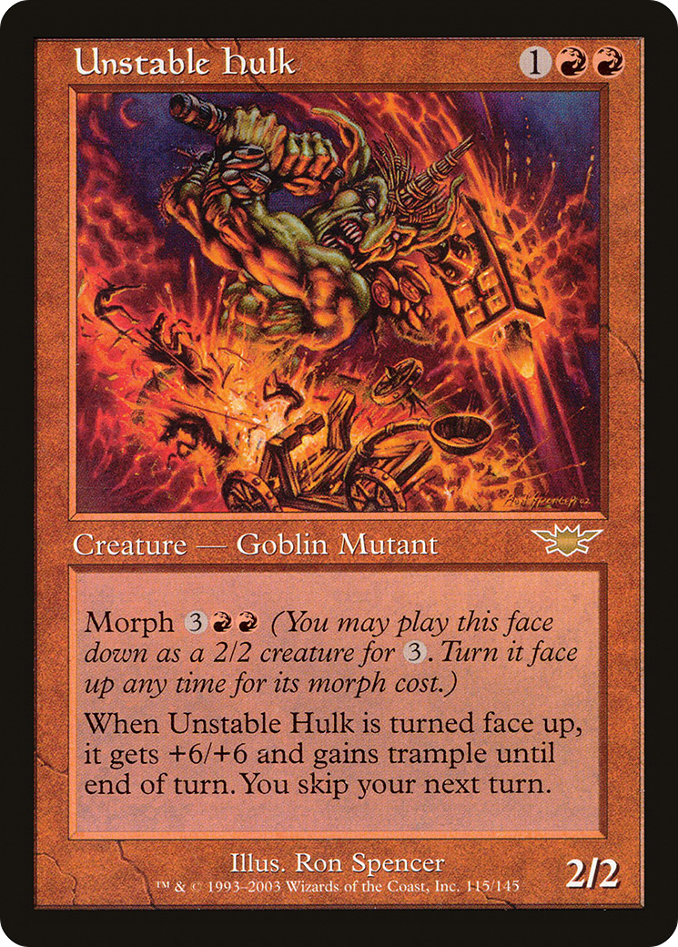 Unstable Hulk (LGN-115) - Legions Foil