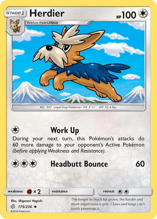 Herdier (175/236) [Sun & Moon: Cosmic Eclipse]