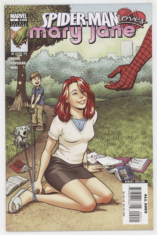 Spider-Man Loves Mary Jane 2 A 2008 NM- 9.2 Terry Moore GGA