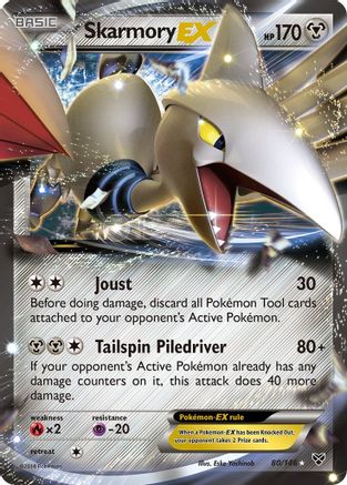 Skarmory EX 080/146 - XY Base Set Holofoil