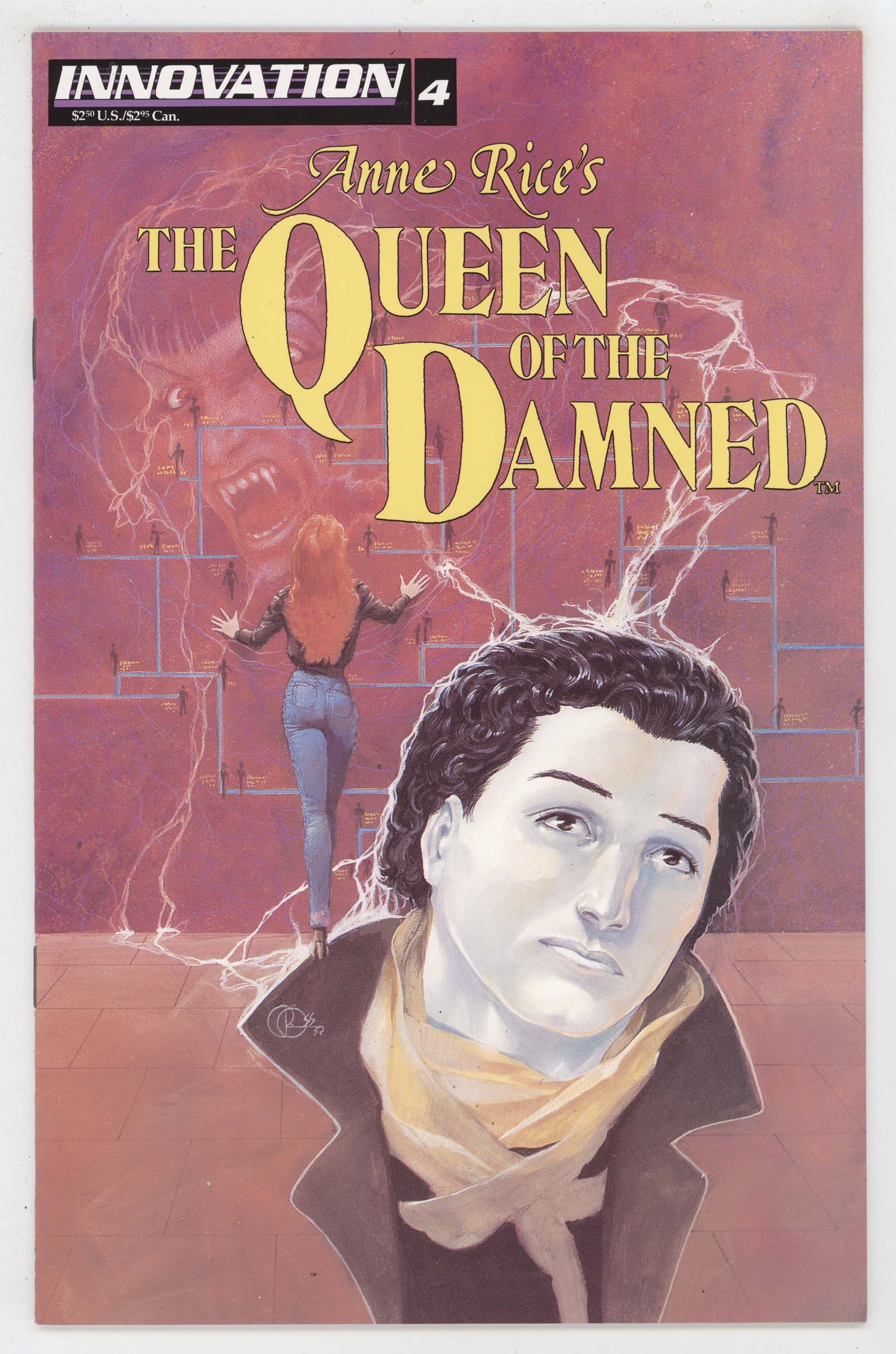 Queen Of The Damned 4 Innovation 1992 NM+ 9.6 Anne Rice